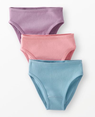 3-Pack Organic Cotton Hipster Underwear