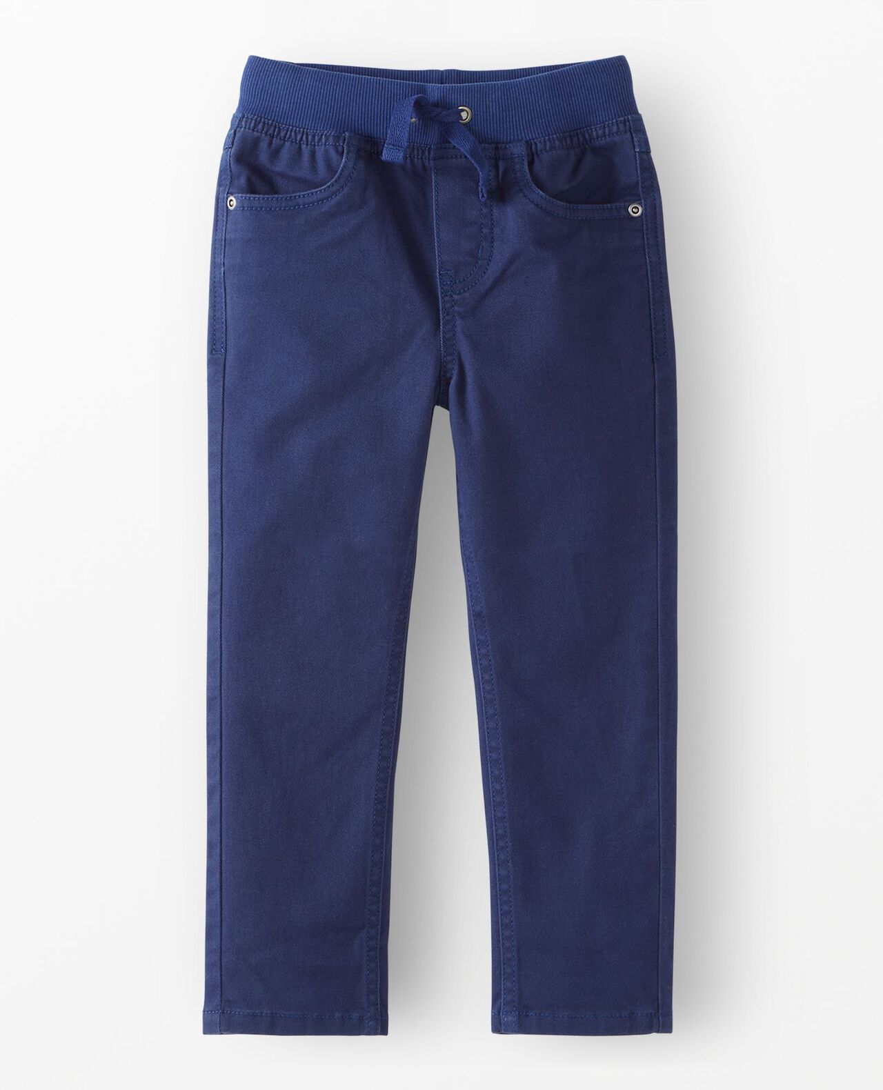 Slim Fit Twill Pull-On Pants