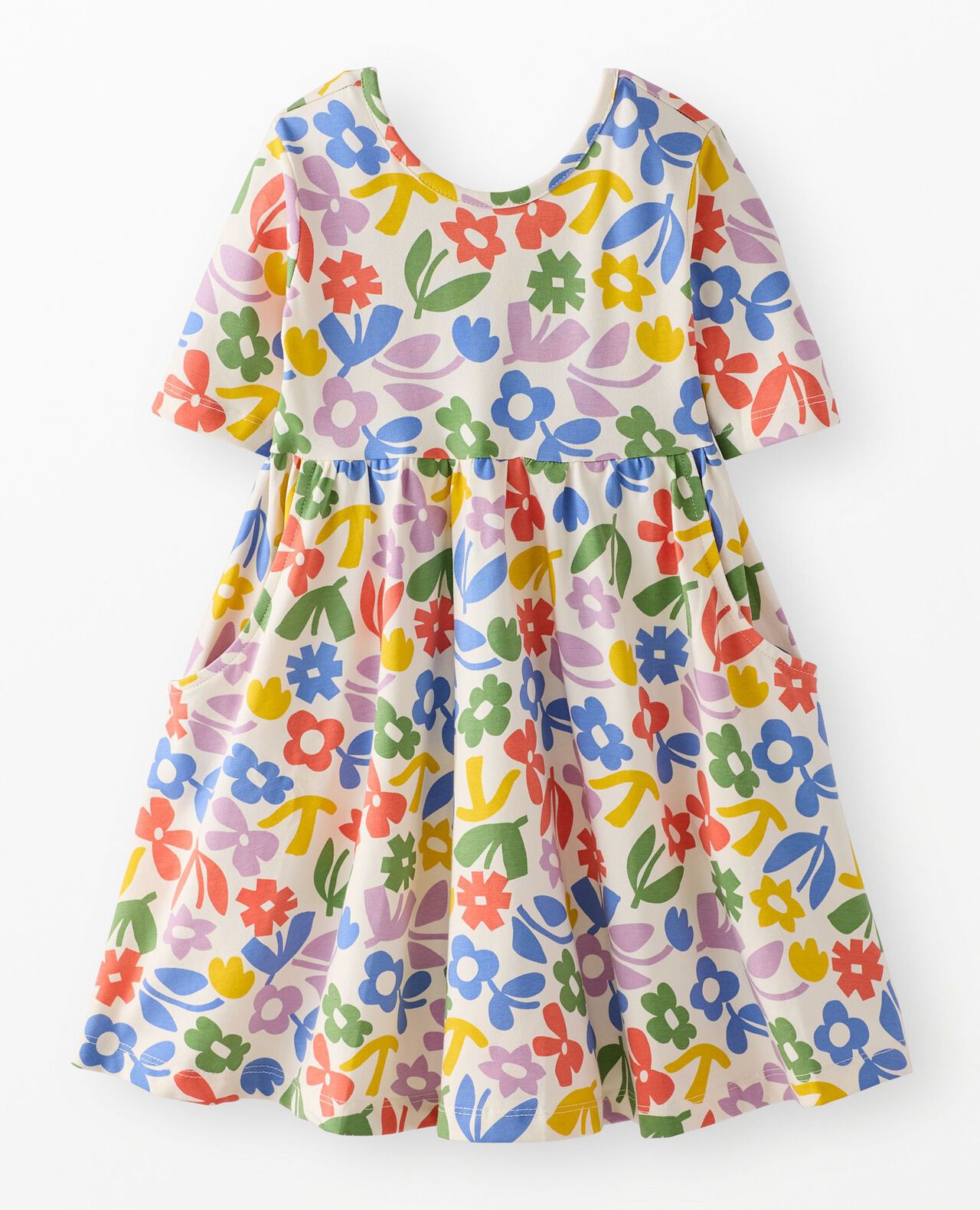 Skater Dress with Pockets - Image 2