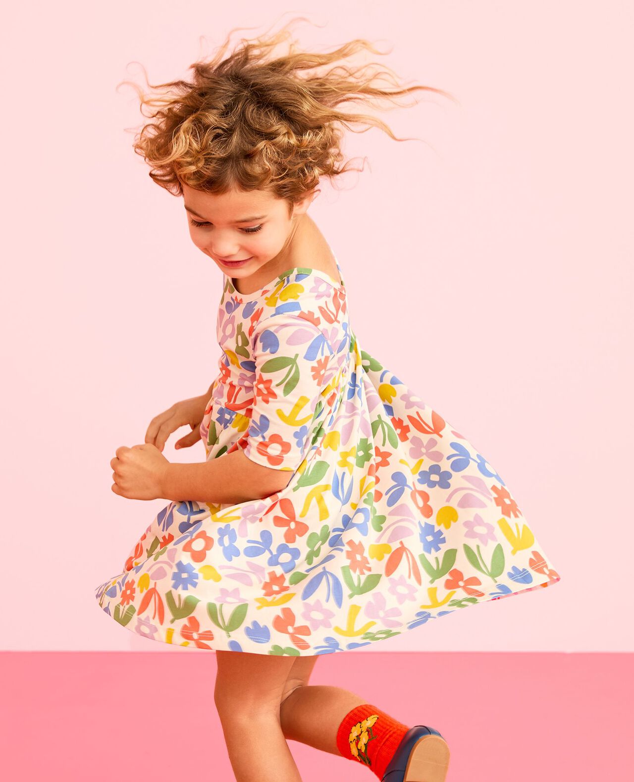 Skater Dress with Pockets - Image 5