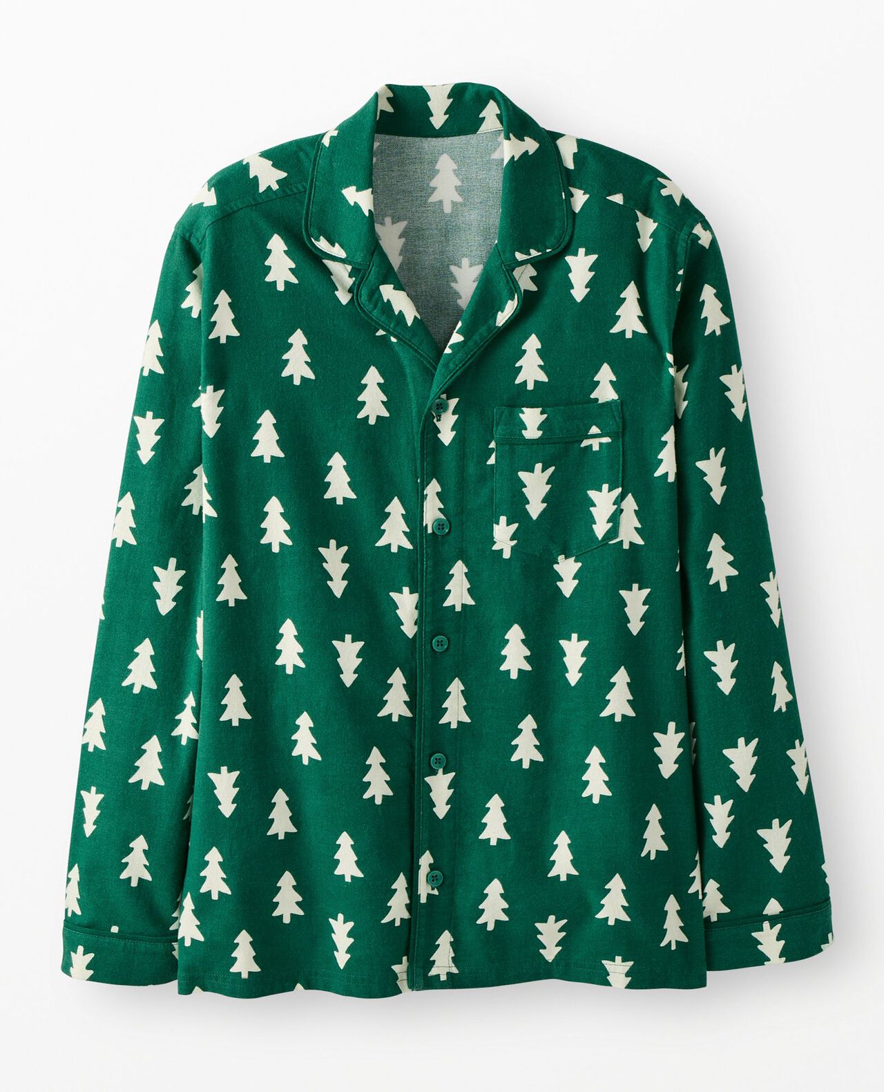 Adult Holiday Flannel Pajama Top