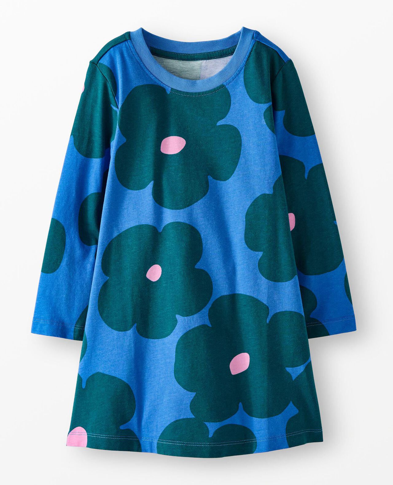 Long Sleeve T-Shirt Dress with Pockets