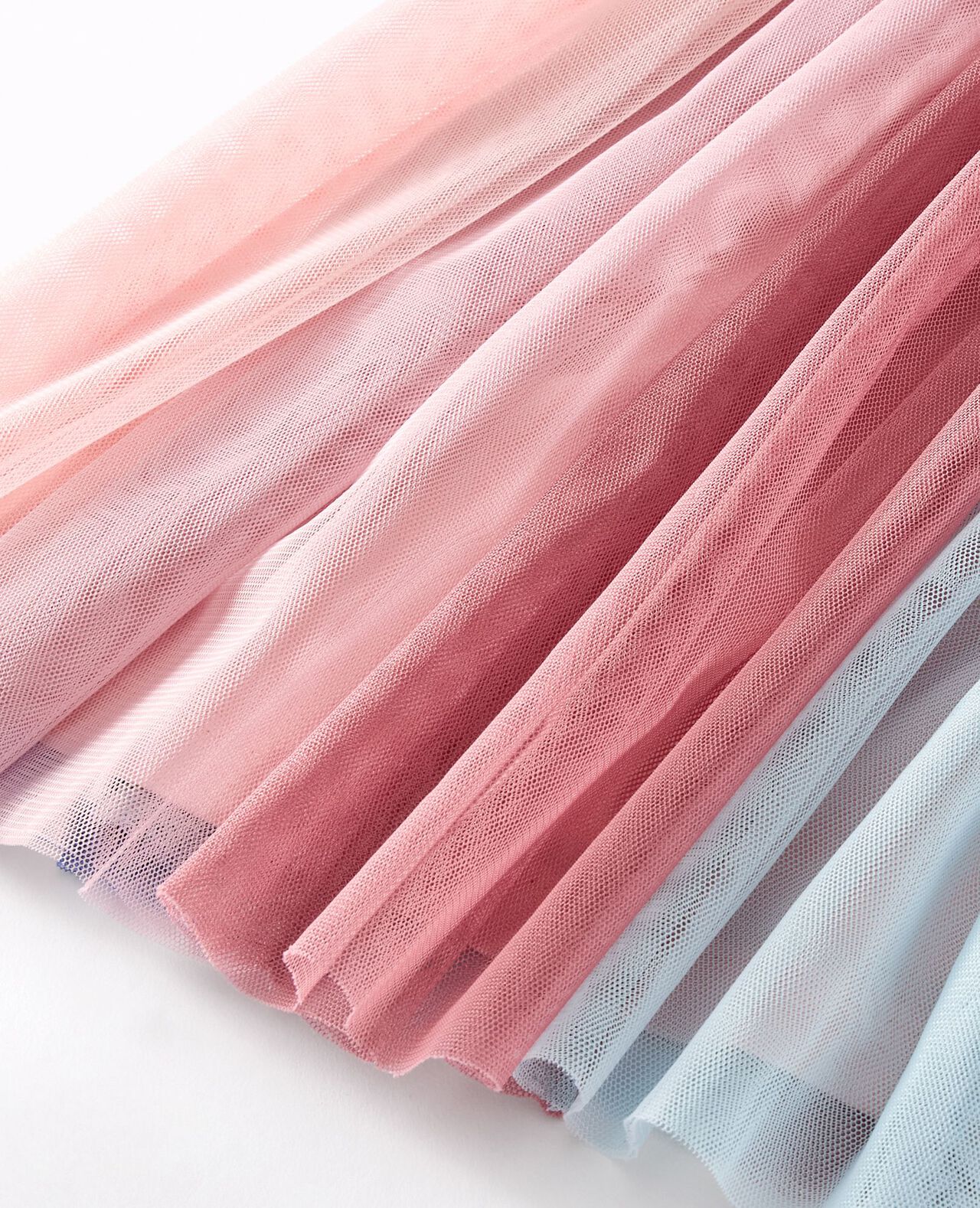 Long Sleeve Tulle Rainbow Dress - Image 3
