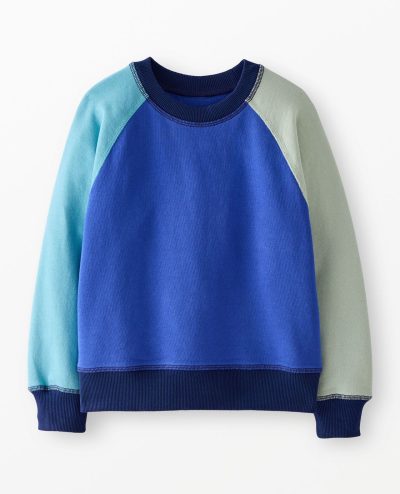 French Terry Colorblock Sweatshirt