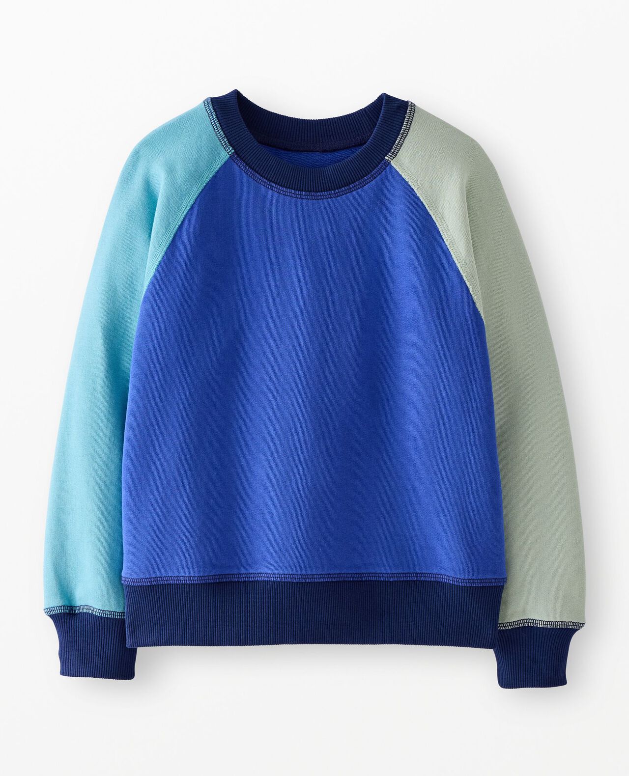 French Terry Colorblock Sweatshirt