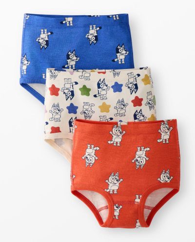 3-Pack Bluey Organic Cotton Classic Underwear
