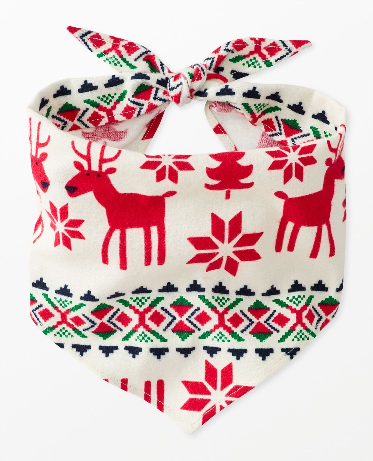 Holiday Flannel Dog Bandana - Image 2
