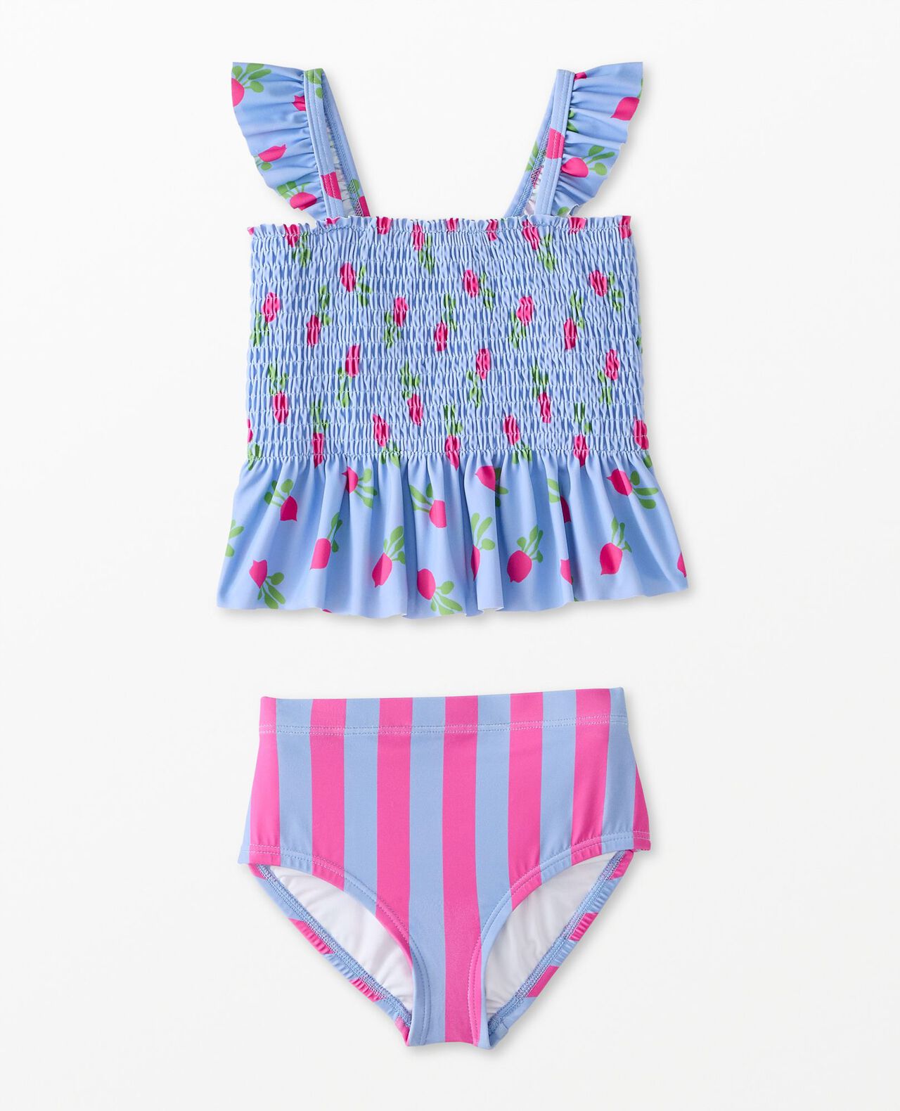 Two-Piece Smocked Mixie Swimsuit - Image 7