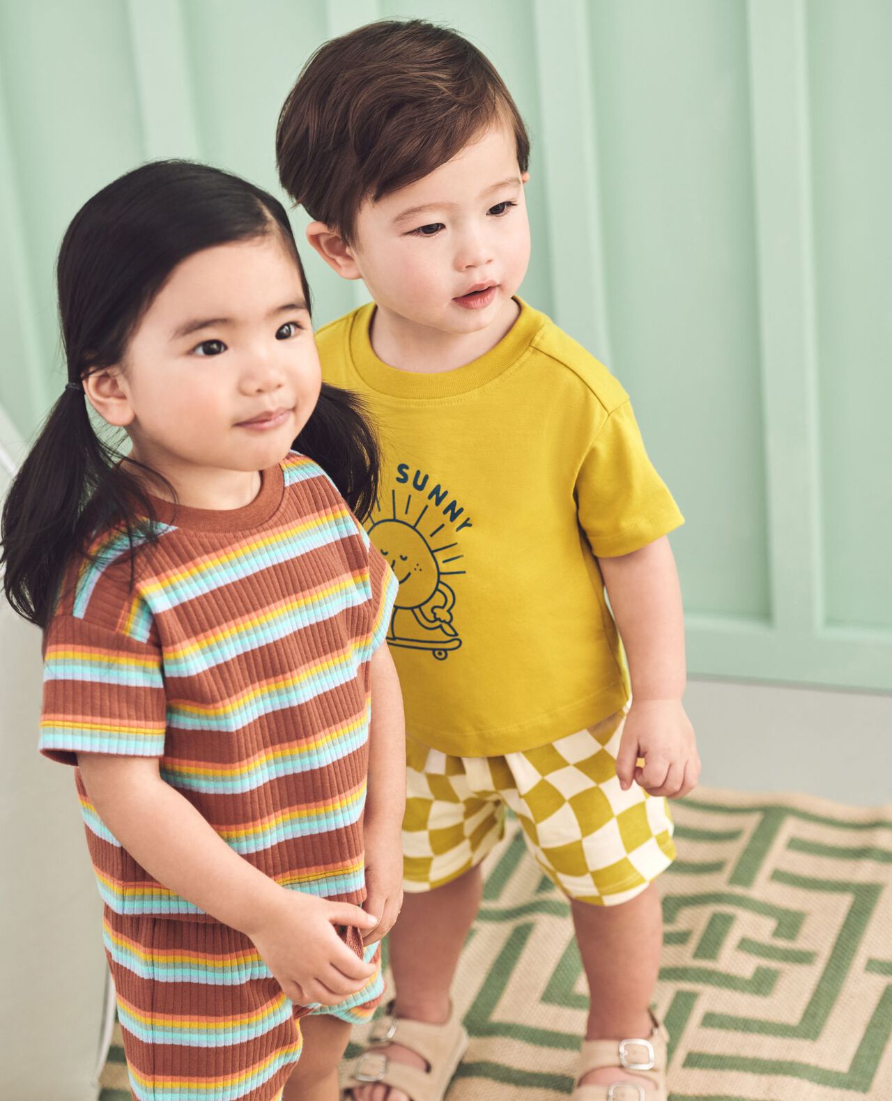 Baby Relaxed Fit Graphic T-Shirt & Shorts Set - Image 4