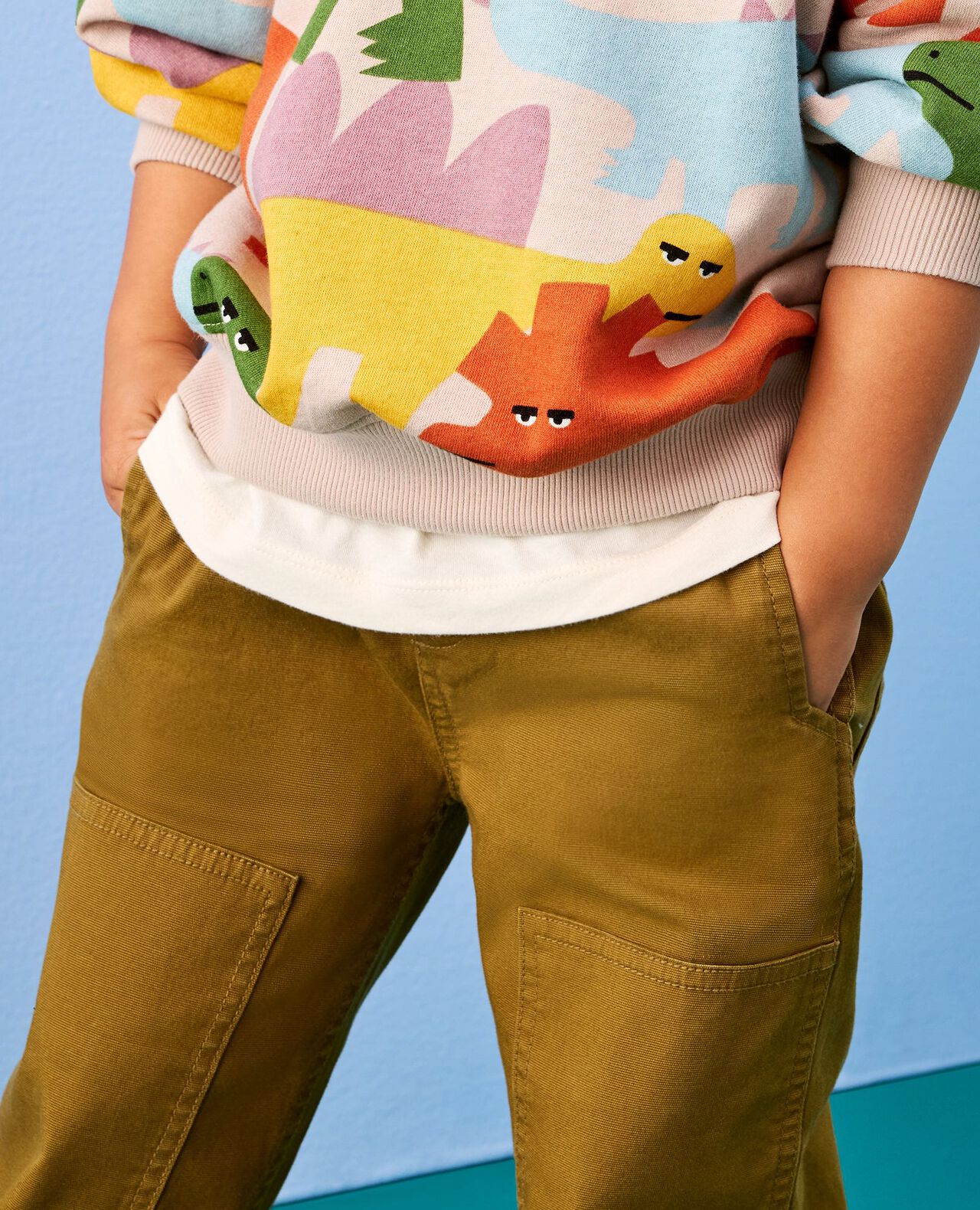 Loose Fit Canvas Carpenter Pants - Image 5