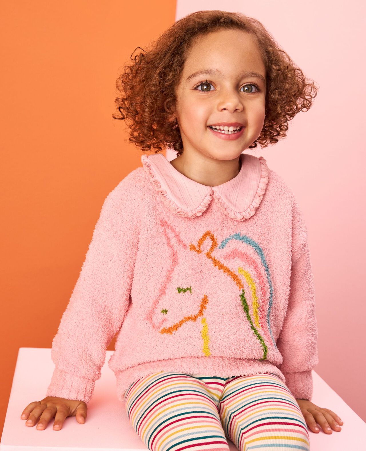 Marshmallow Graphic Sweater