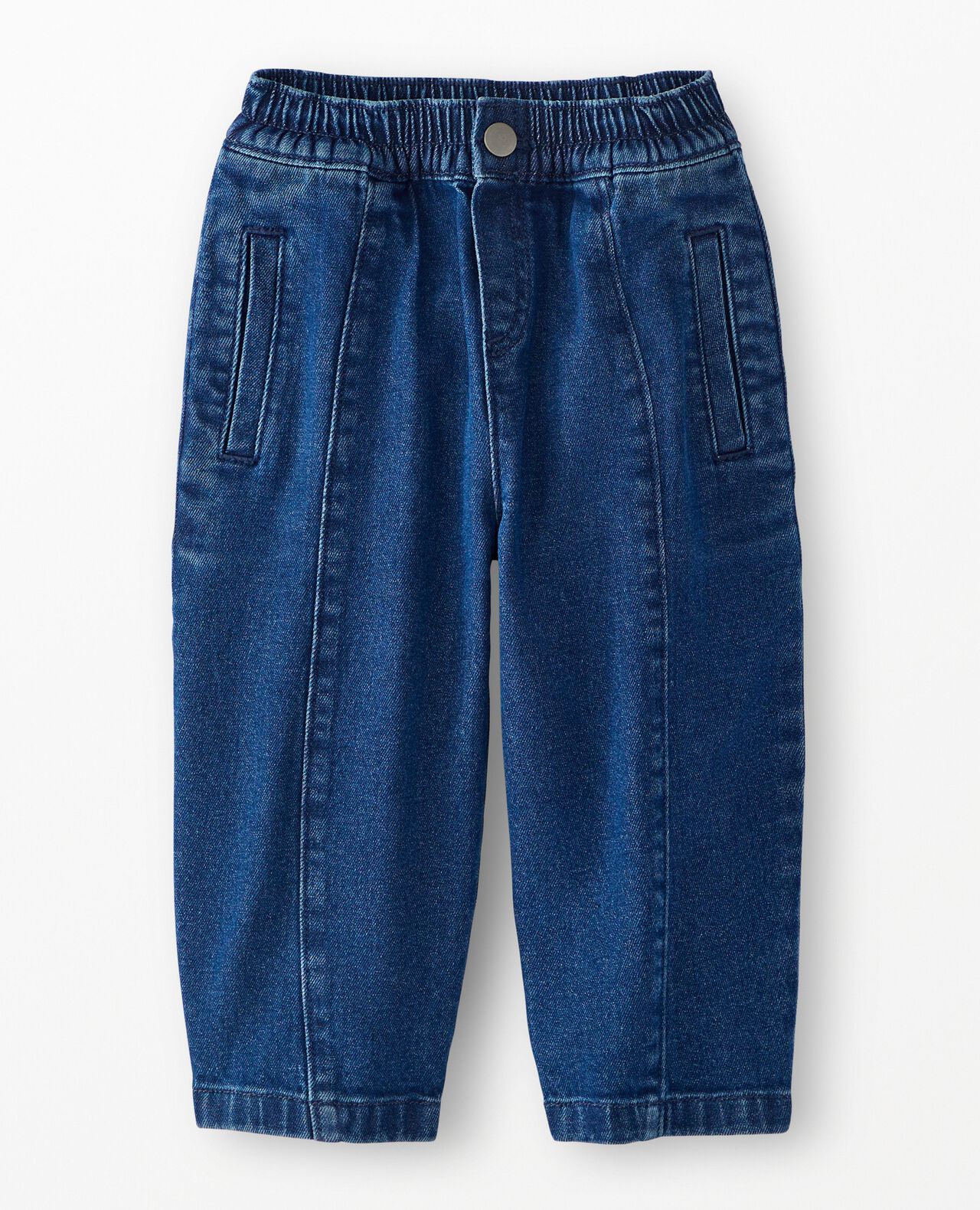 Denim Barrel Pants