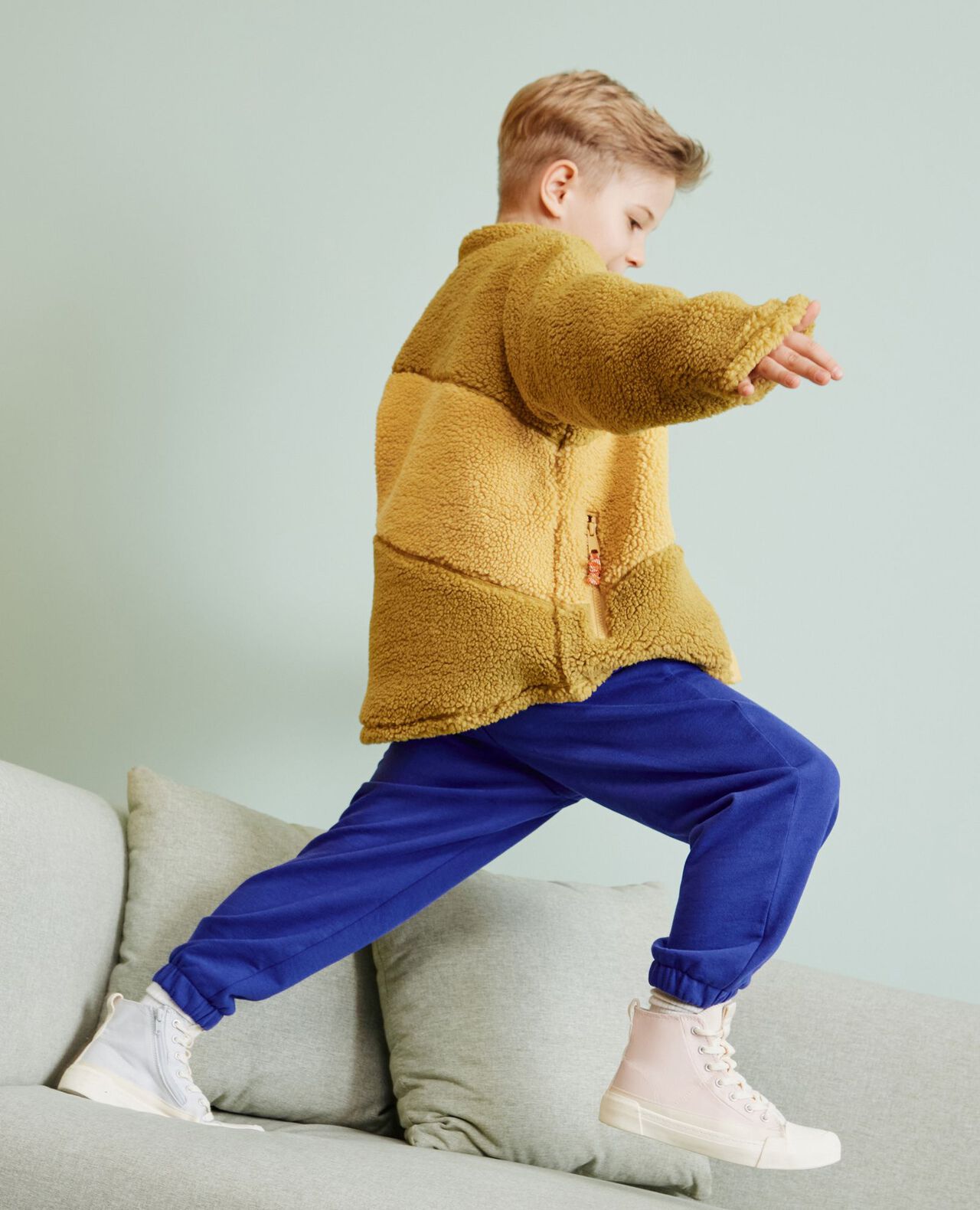 Faux Shearling Jacket - Image 3