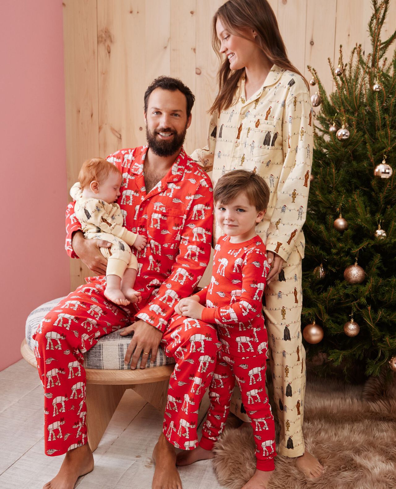 Adult STAR WARS™ Holiday Flannel Pajama Top - Image 3