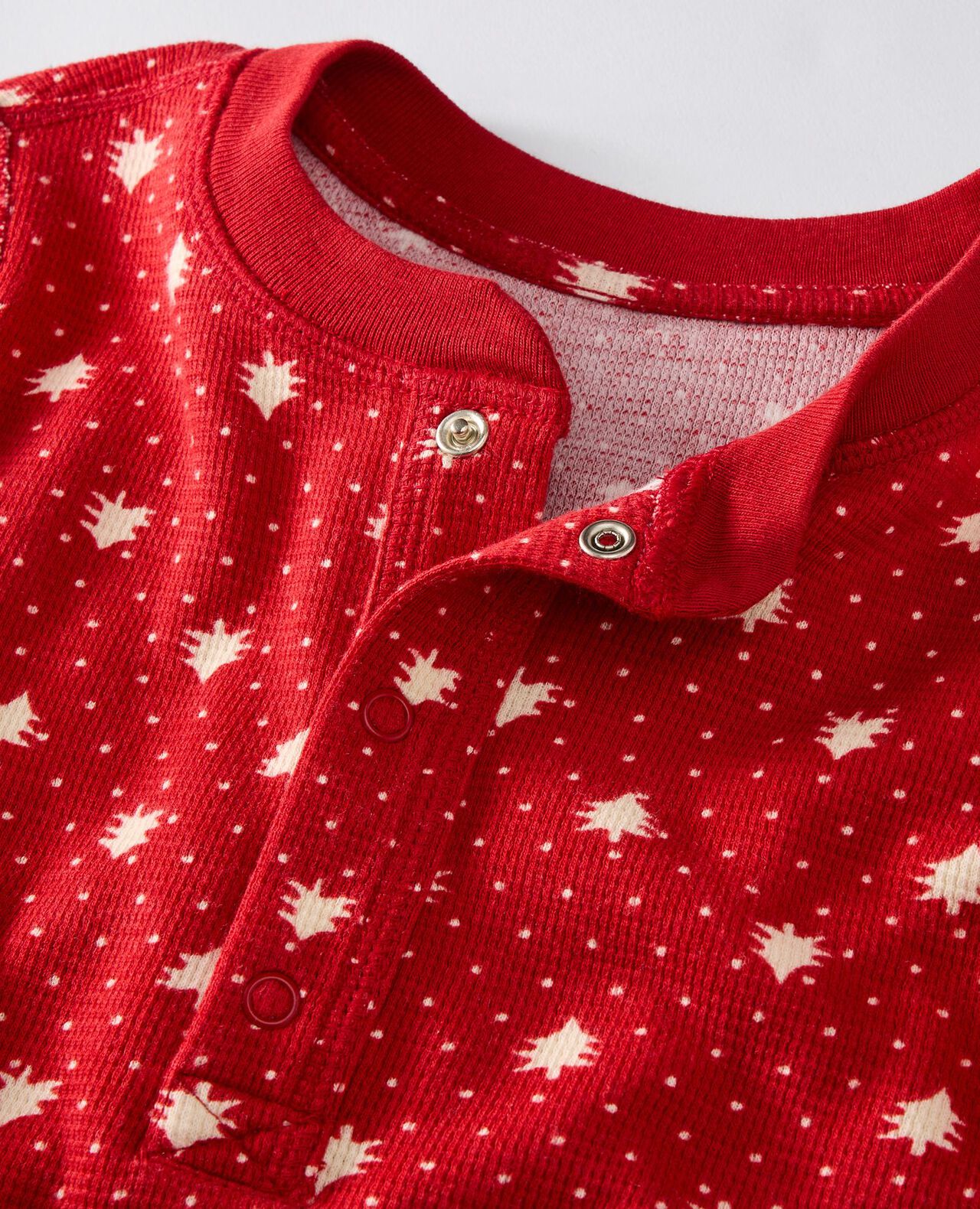 Holiday Waffle Pajama Set - Image 2