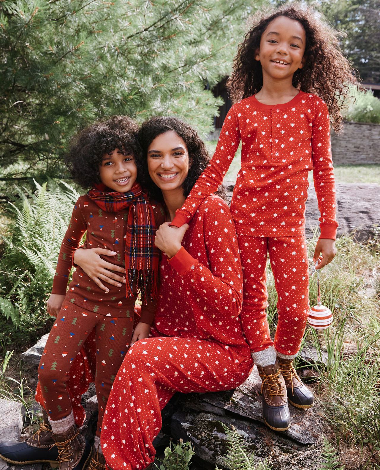 Holiday Waffle Pajama Set - Image 4
