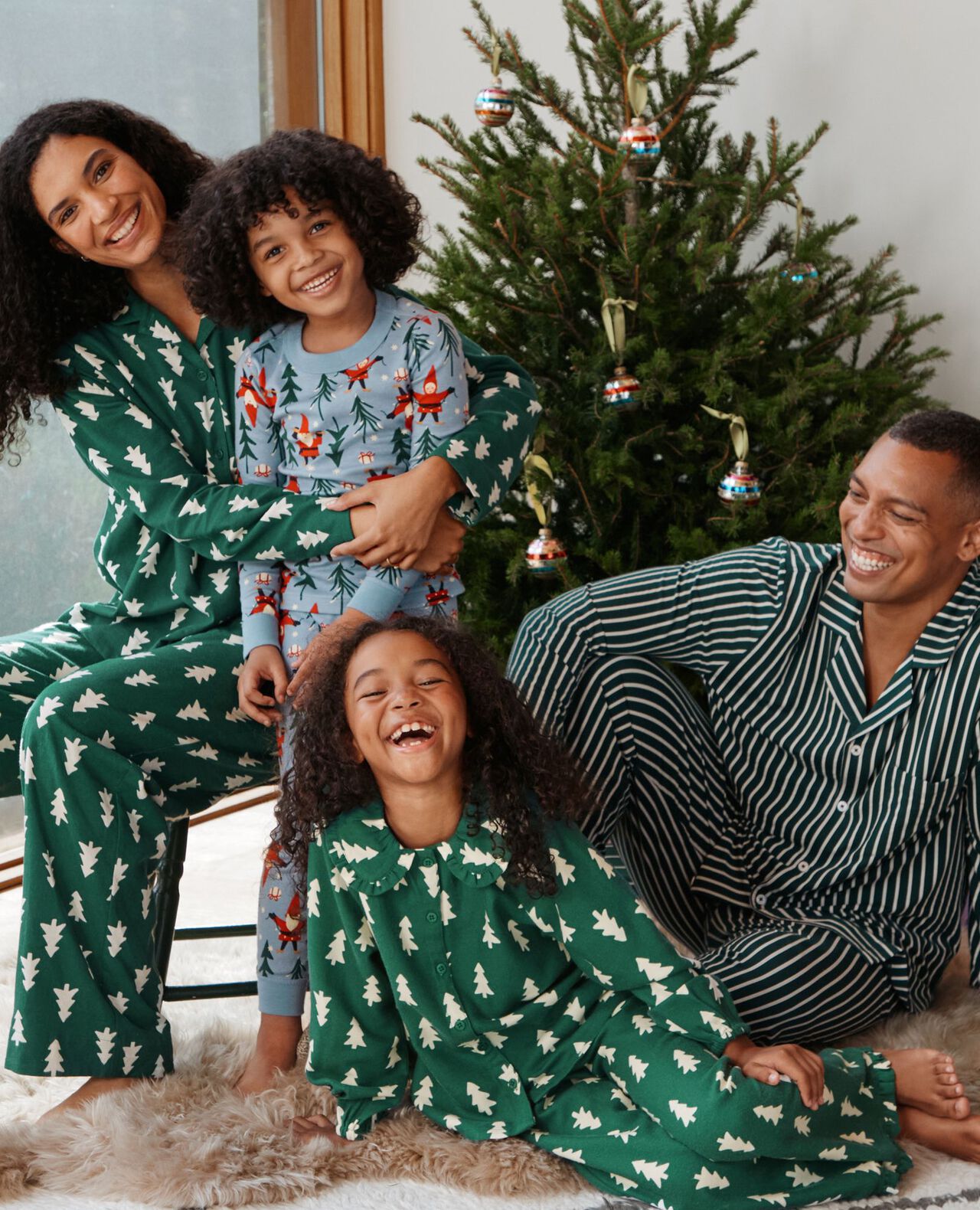 Holiday Ruffle Flannel Pajama Set - Image 5