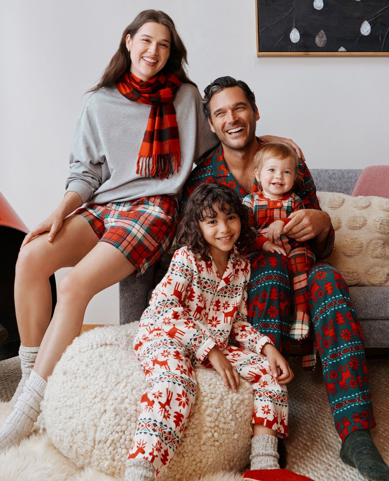 Women's Holiday Flannel Pajama Shorts - Image 4