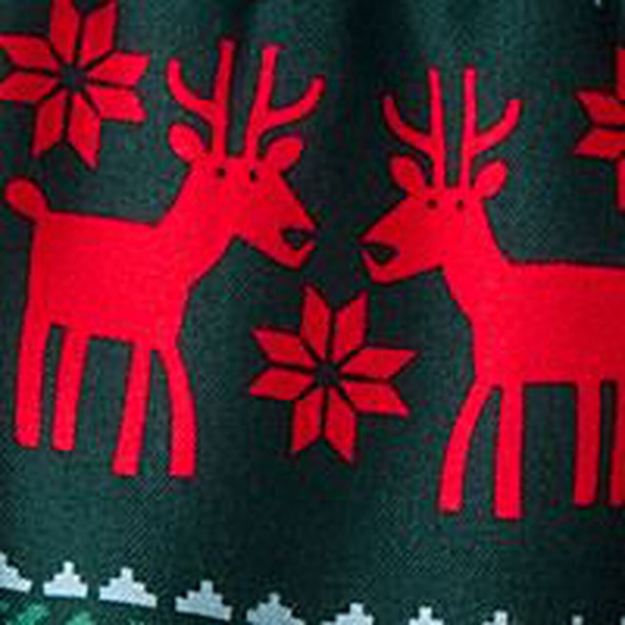 Women's Holiday Flannel Pajama Shorts - Image 9