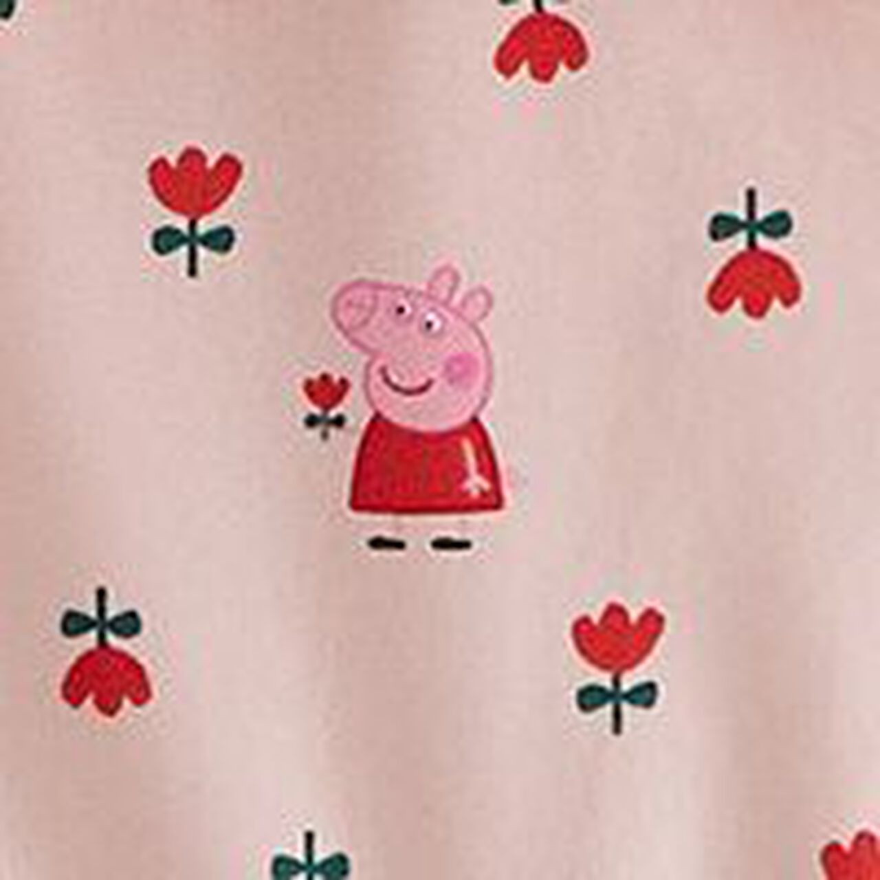 Peppa Pig 3/4 Sleeve Poplin Dress - Image 7