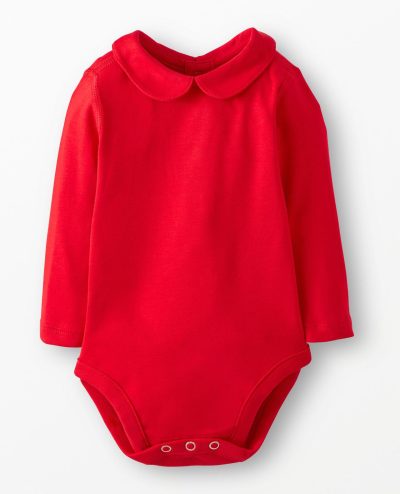 Baby Long Sleeve Collared Bodysuit