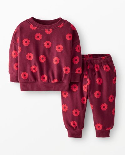 Baby Holiday French Terry Sweatshirt & Sweatpants Set