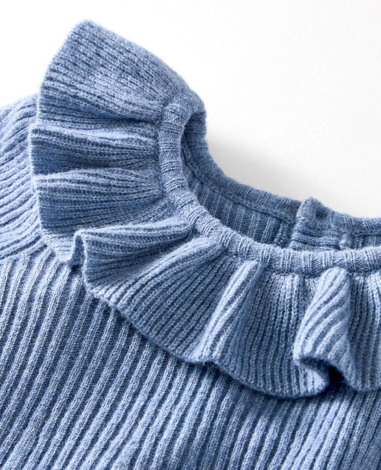 Baby Ruffle Collar Sweater Dress - Image 2
