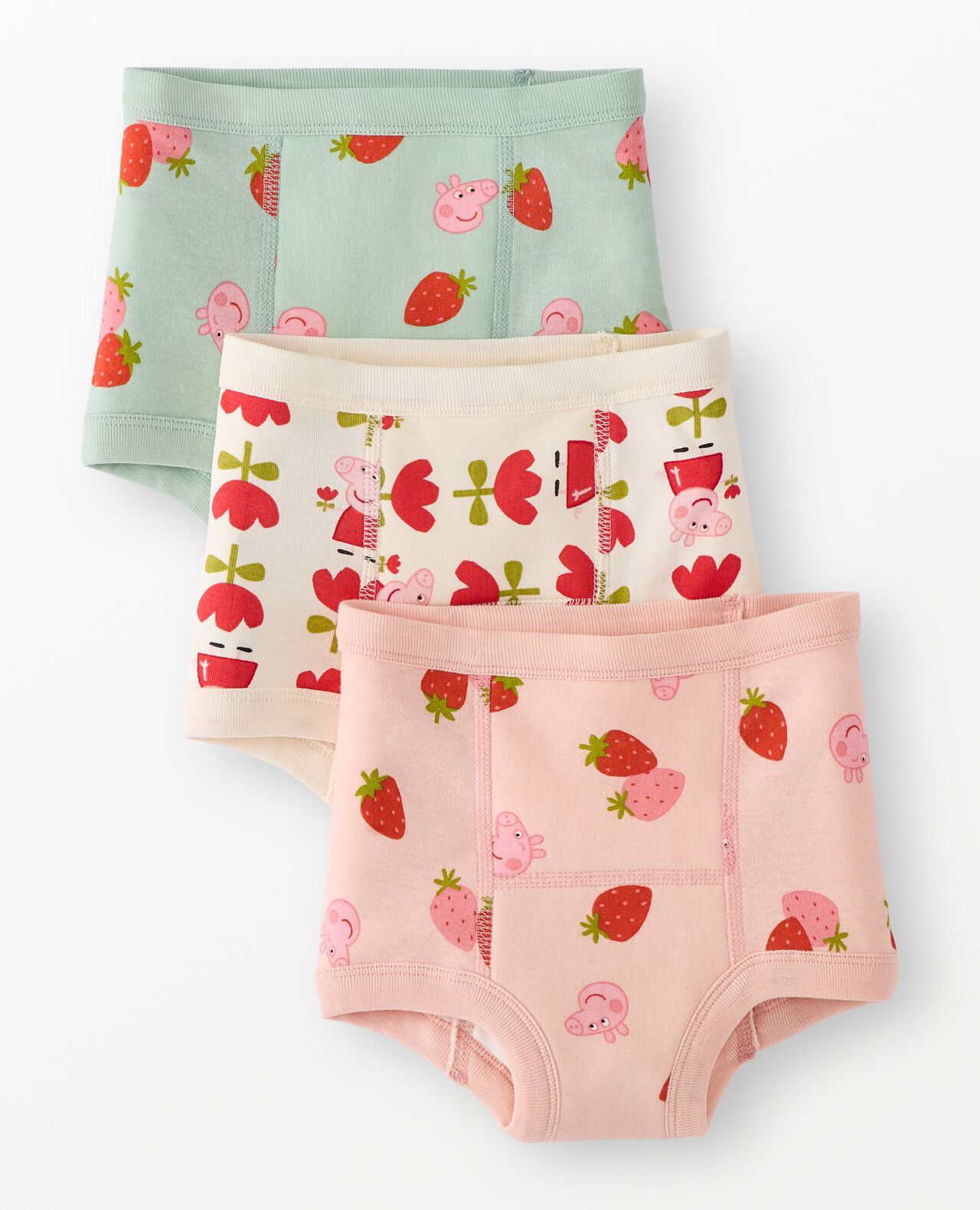 3-Pack Peppa Pig Organic Cotton Training Underwear