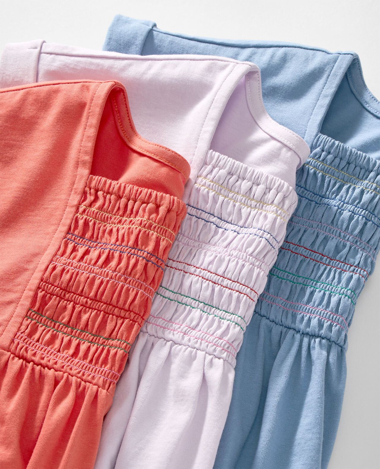 Dolman Sleeve Smocked Dress with Pockets - Image 3