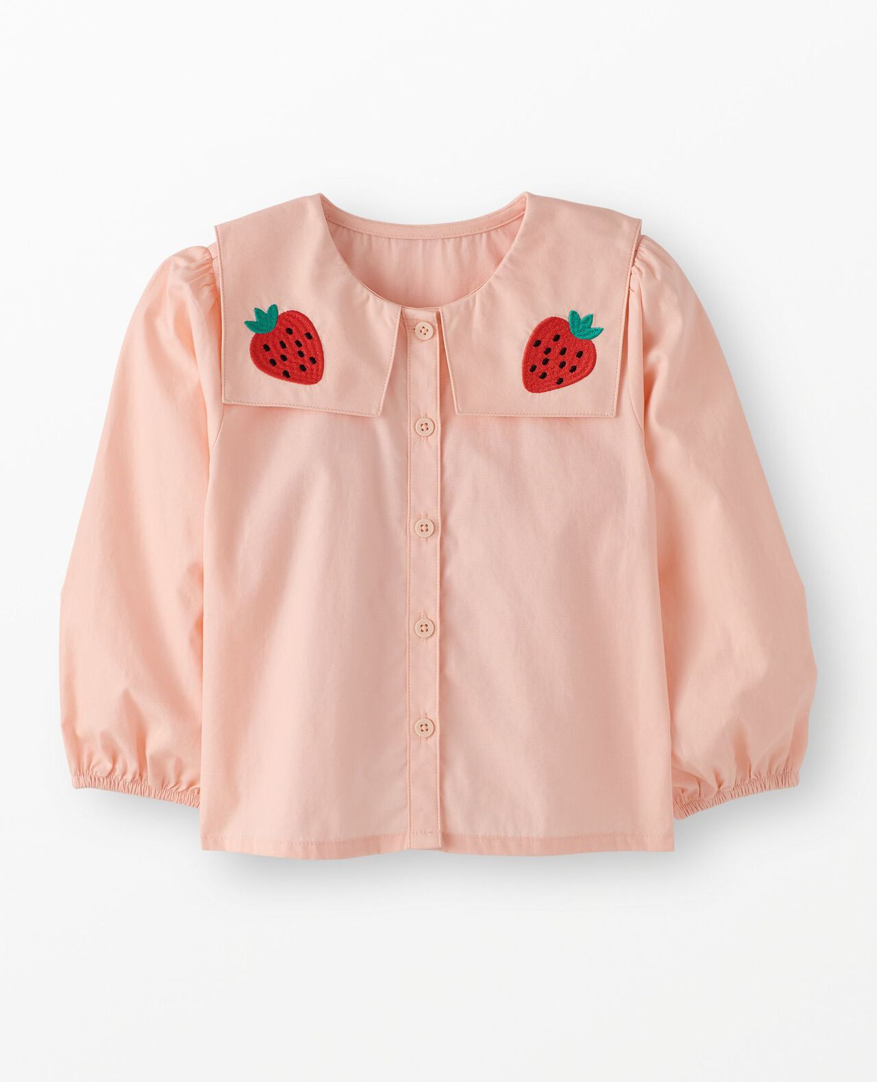Long Sleeve Poplin Button Up Shirt - Image 2