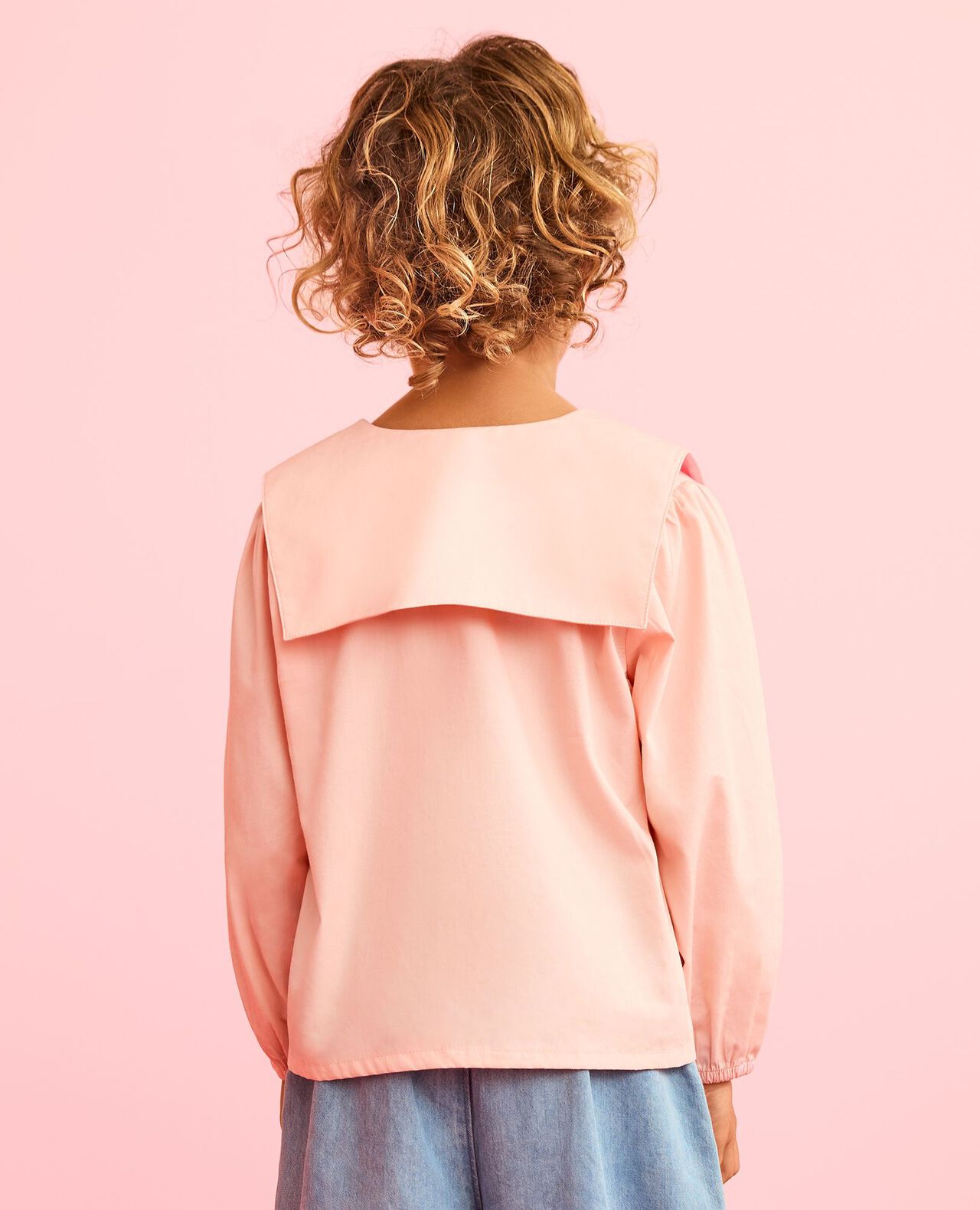 Long Sleeve Poplin Button Up Shirt - Image 5