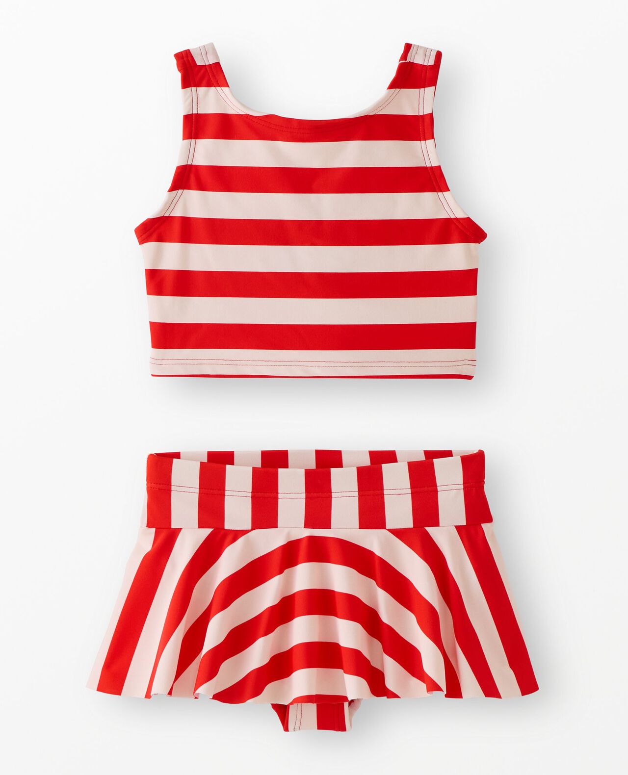Two-Piece Cherry Back Skirted Swimsuit - Image 2