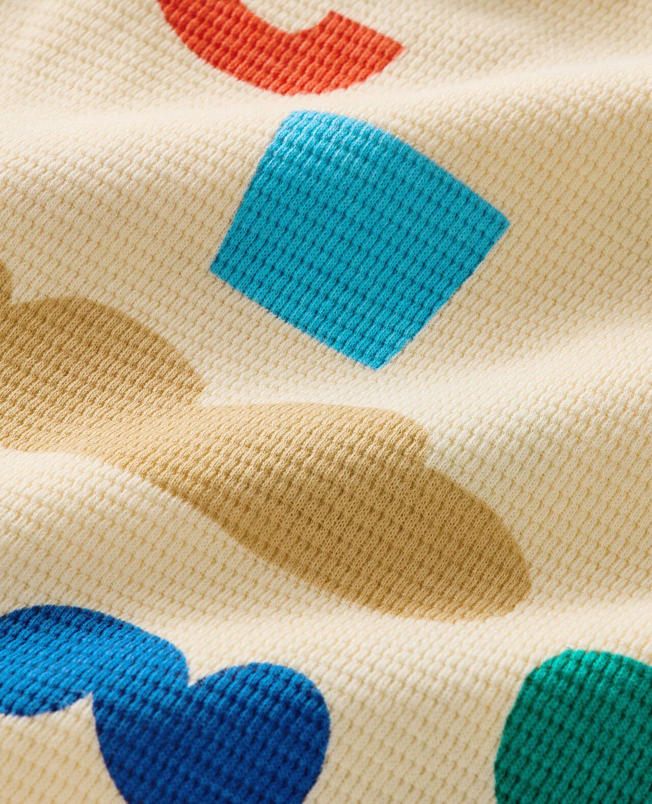 Long Sleeve Waffle Top & Pants Set - Image 2