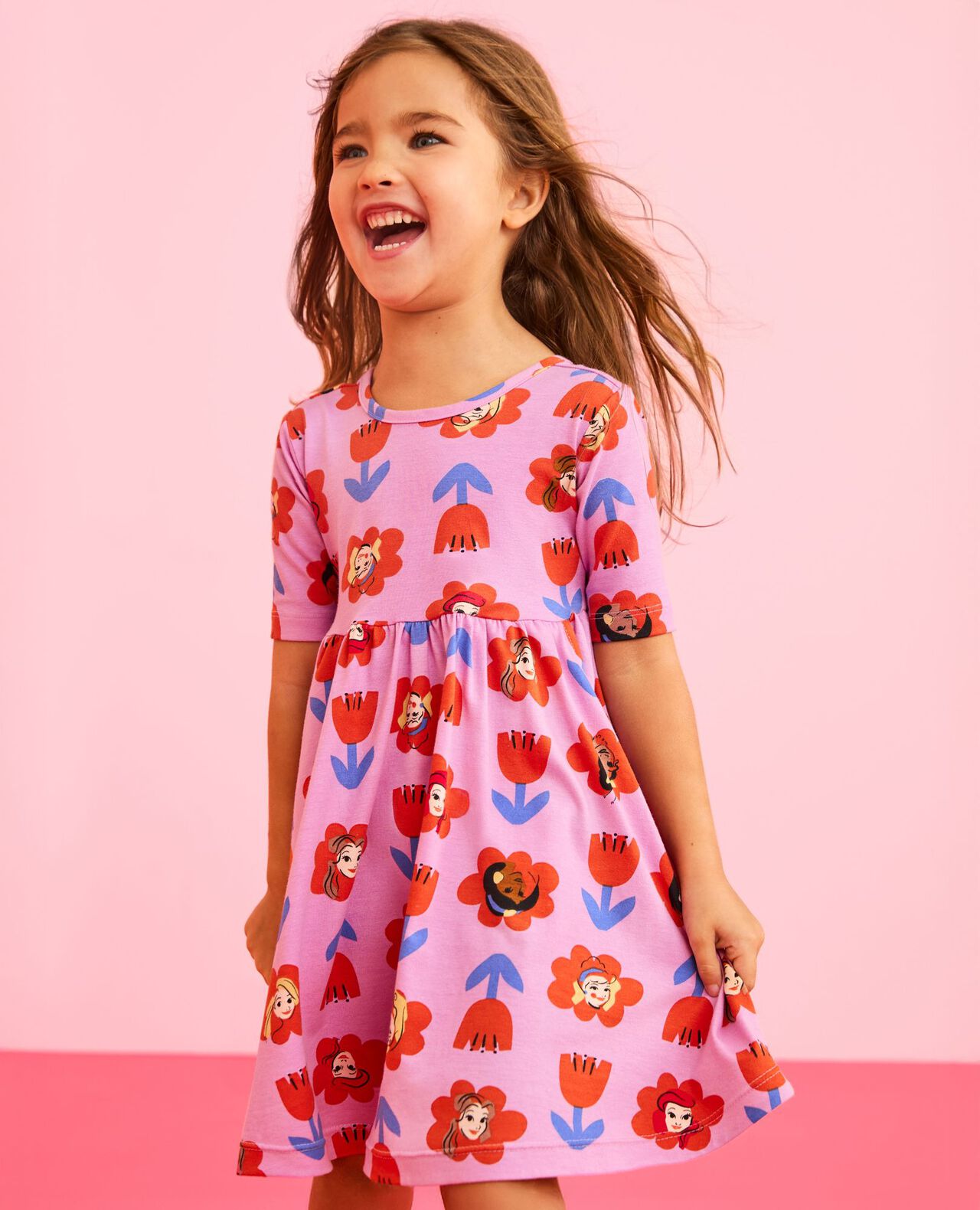 Disney Princess Skater Dress with Pockets - Image 3