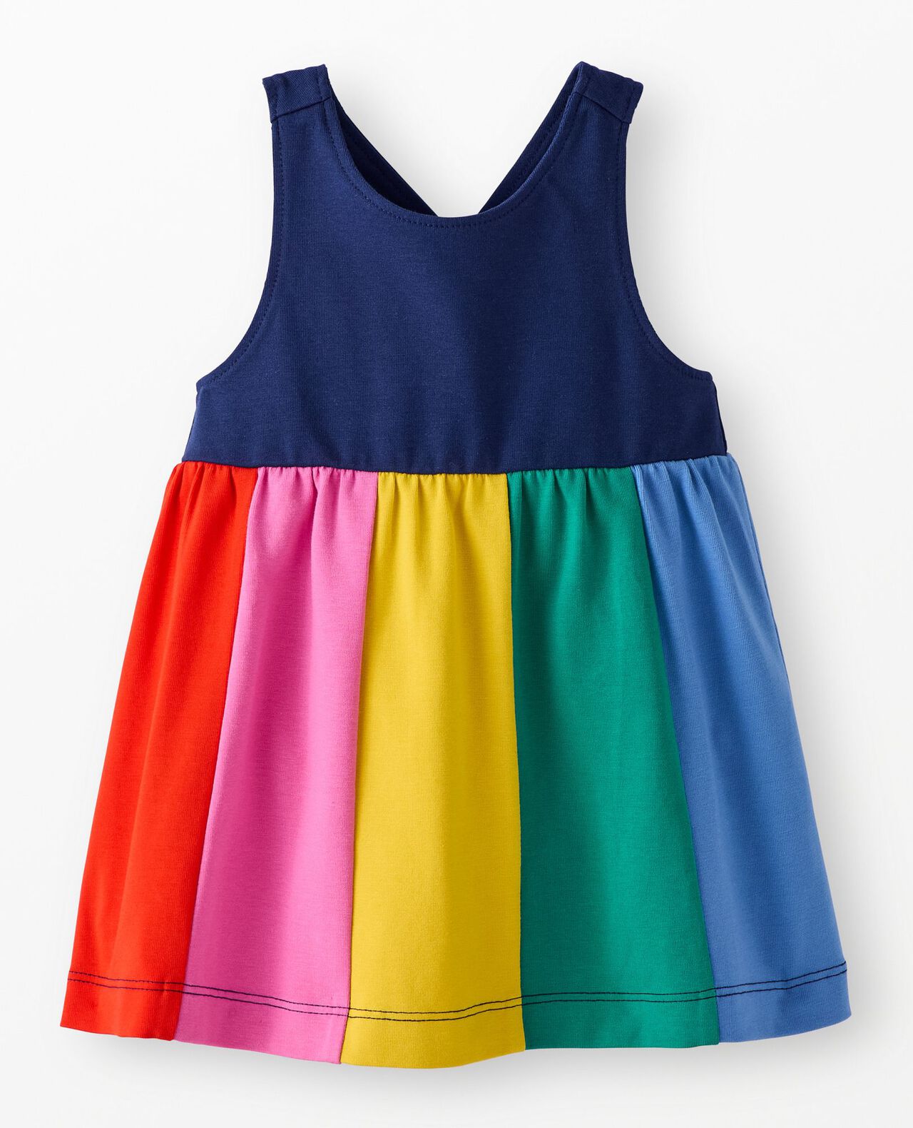 Baby Crossback Rainbow Skater Dress - Image 2
