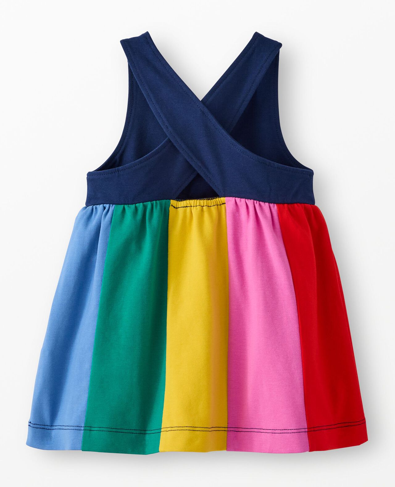 Baby Crossback Rainbow Skater Dress - Image 3