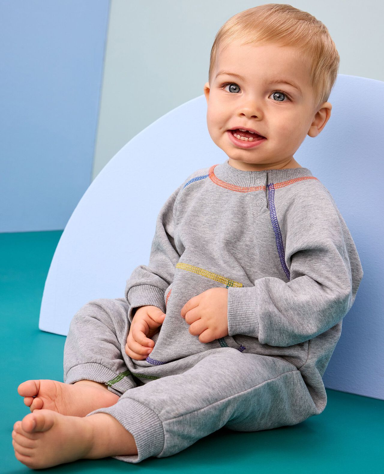 Baby French Terry Romper - Image 5