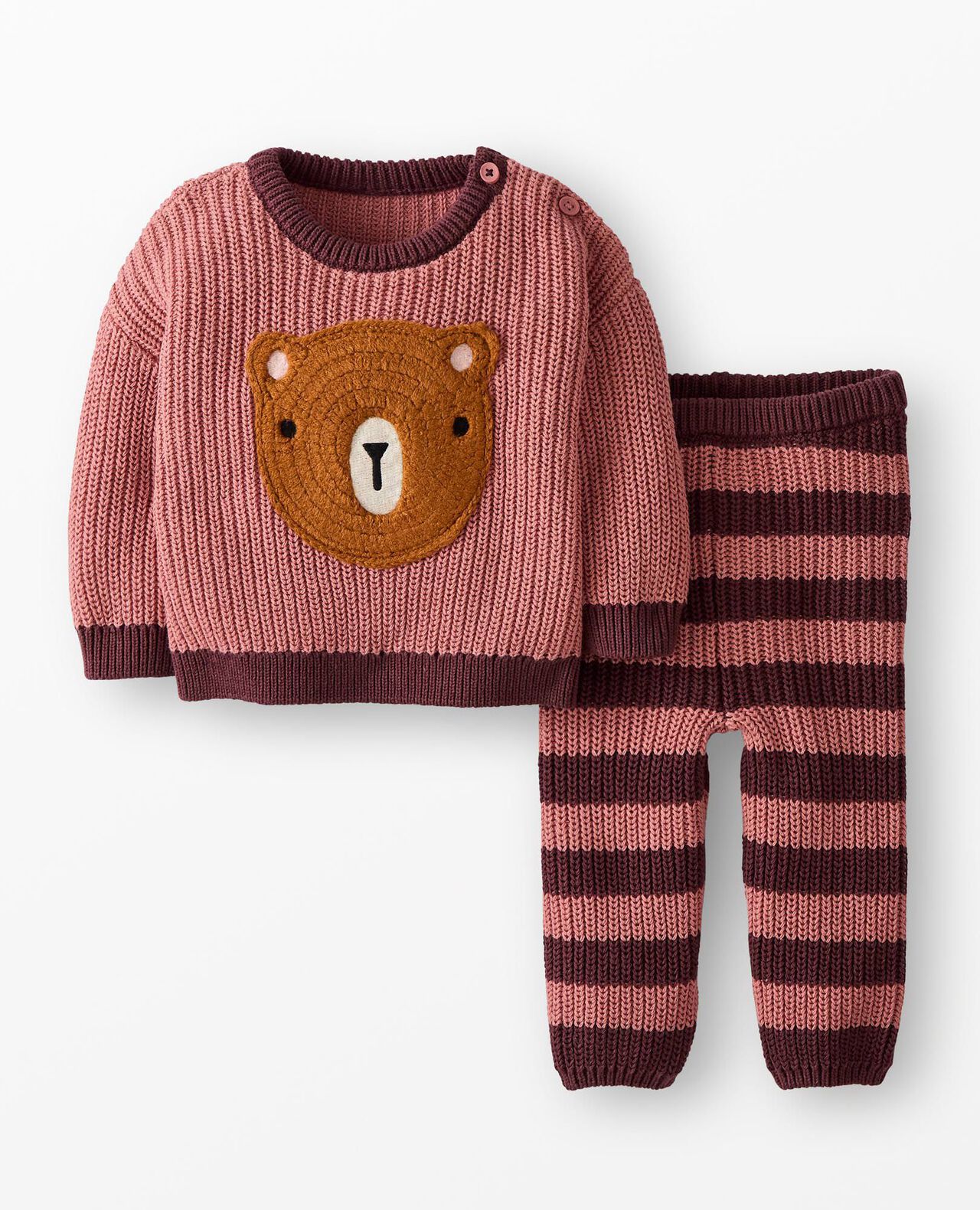 Baby Graphic Sweater & Leggings Set - Image 2