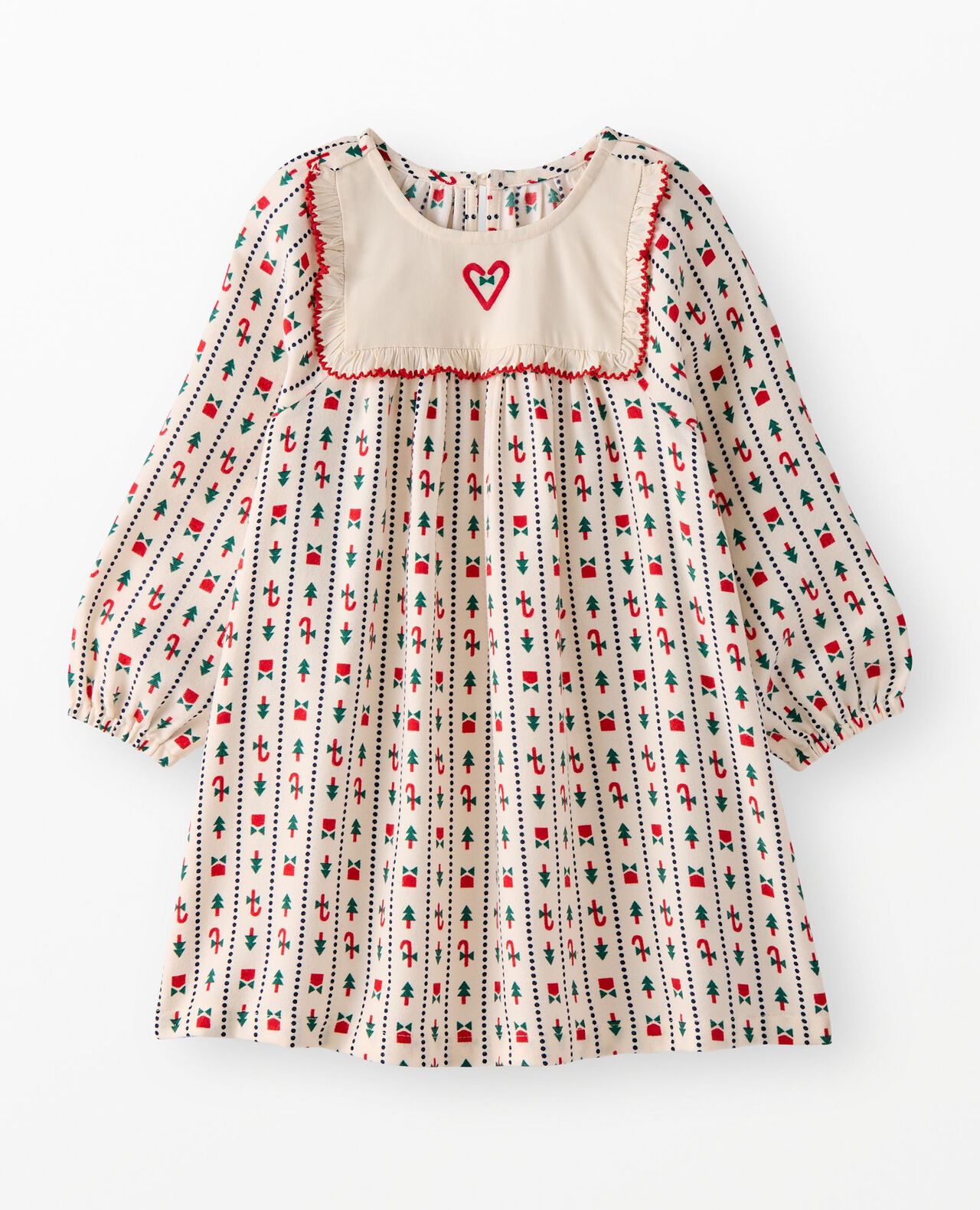 Holiday Flannel Bib Nightgown